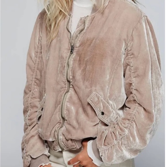 Free People velvet jacket - Picture 3 of 7